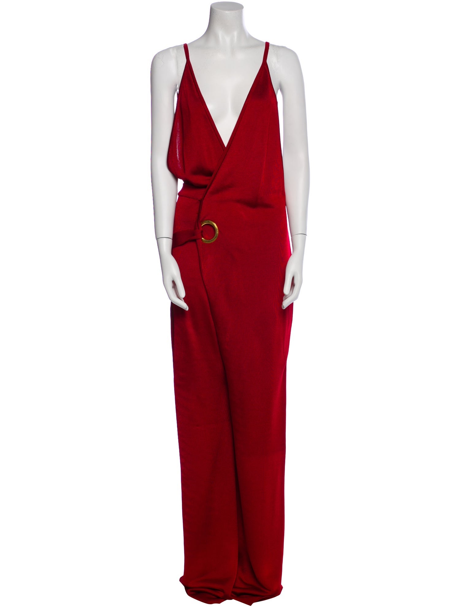 Balmain V-Neck Jumpsuit w/ Tags