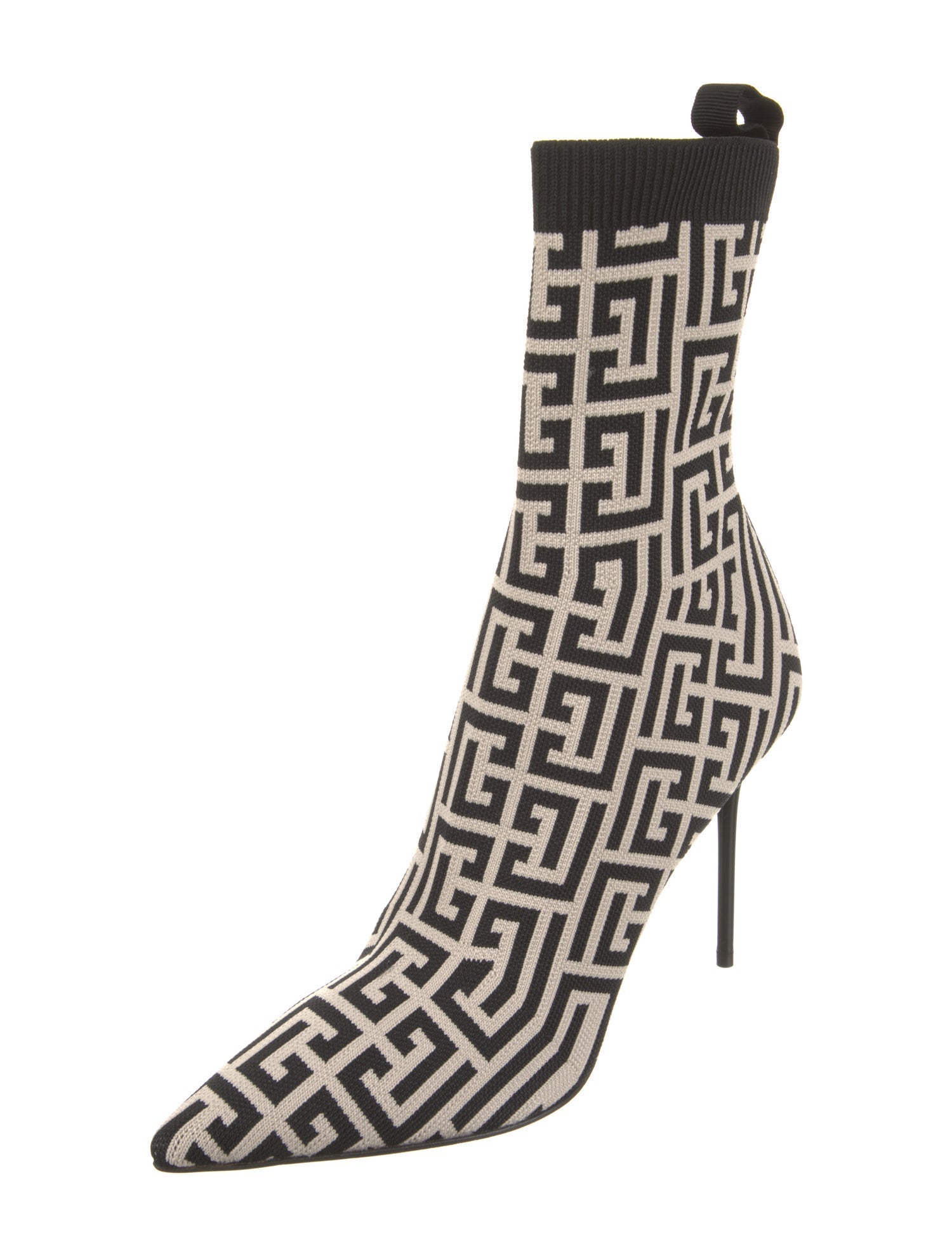 Balmain Printed Sock Boots