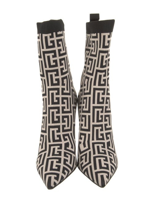 Balmain Printed Sock Boots