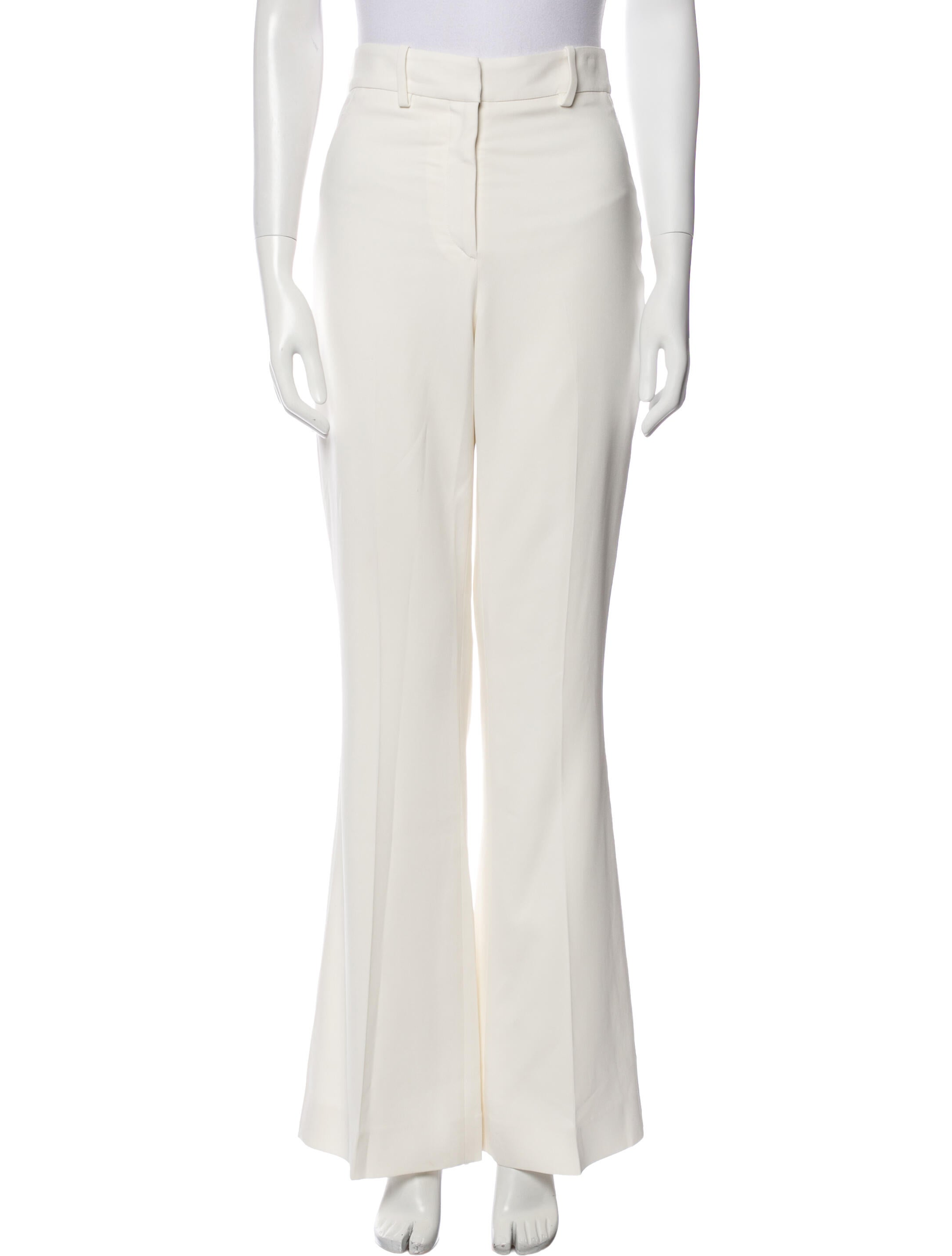 Balmain Wool Wide Leg Pants