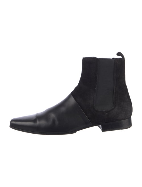 Balmain Suede Chelsea Boots