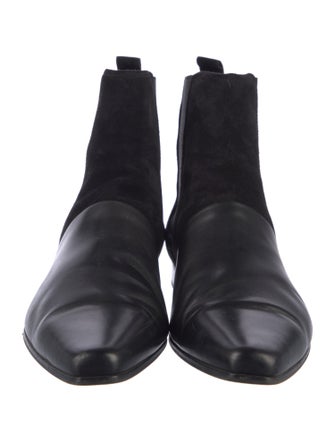 Balmain Suede Chelsea Boots