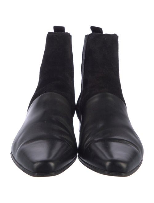 Balmain Suede Chelsea Boots
