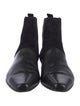 Balmain Suede Chelsea Boots