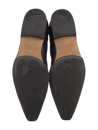 Balmain Suede Chelsea Boots
