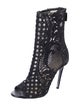 Balmain Lace Lace Pattern Boots