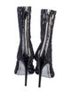 Balmain Lace Lace Pattern Boots