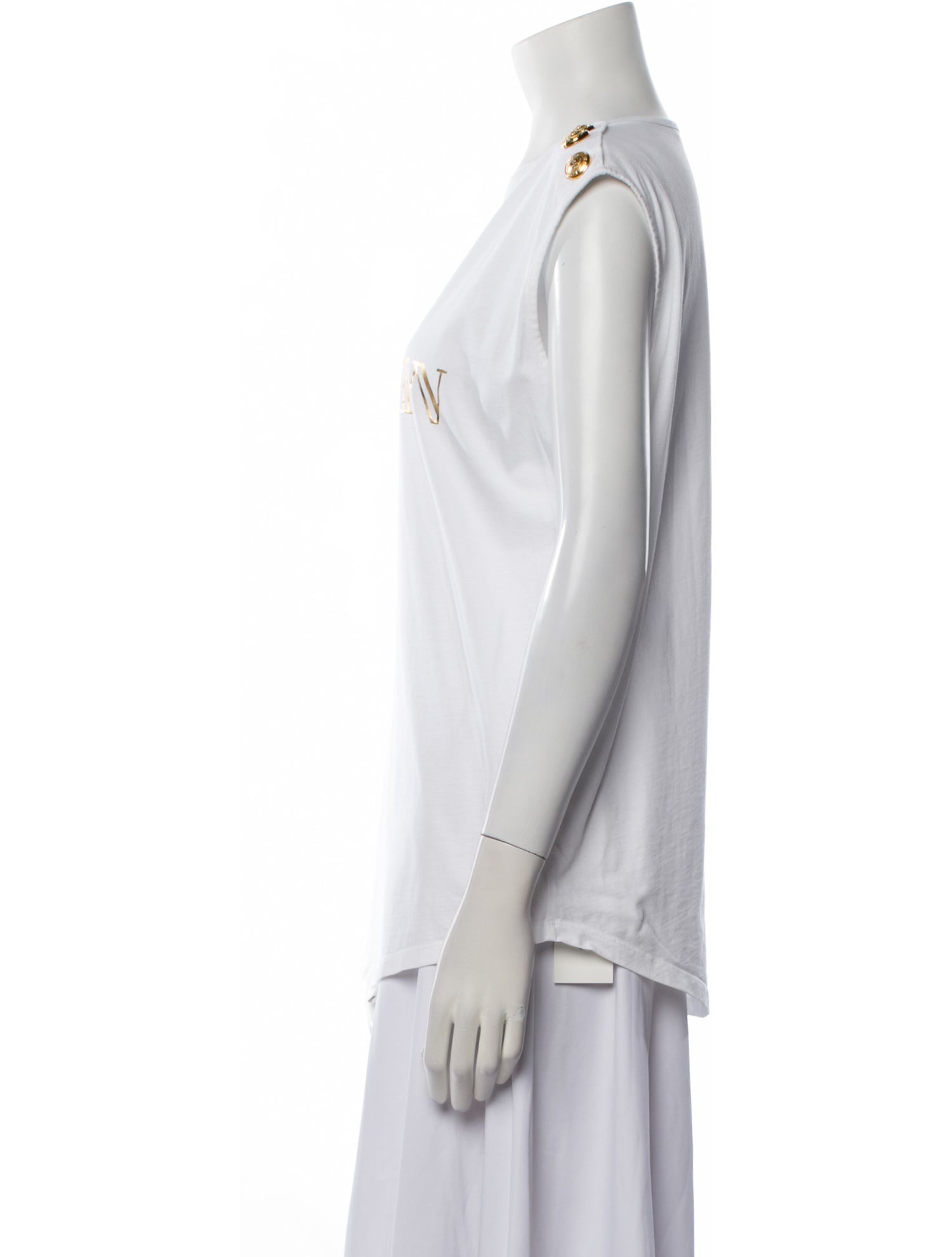 Balmain Graphic Print Crew Neck T-Shirt