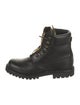 Balmain Leather Combat Boots