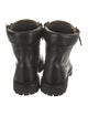 Balmain Leather Combat Boots