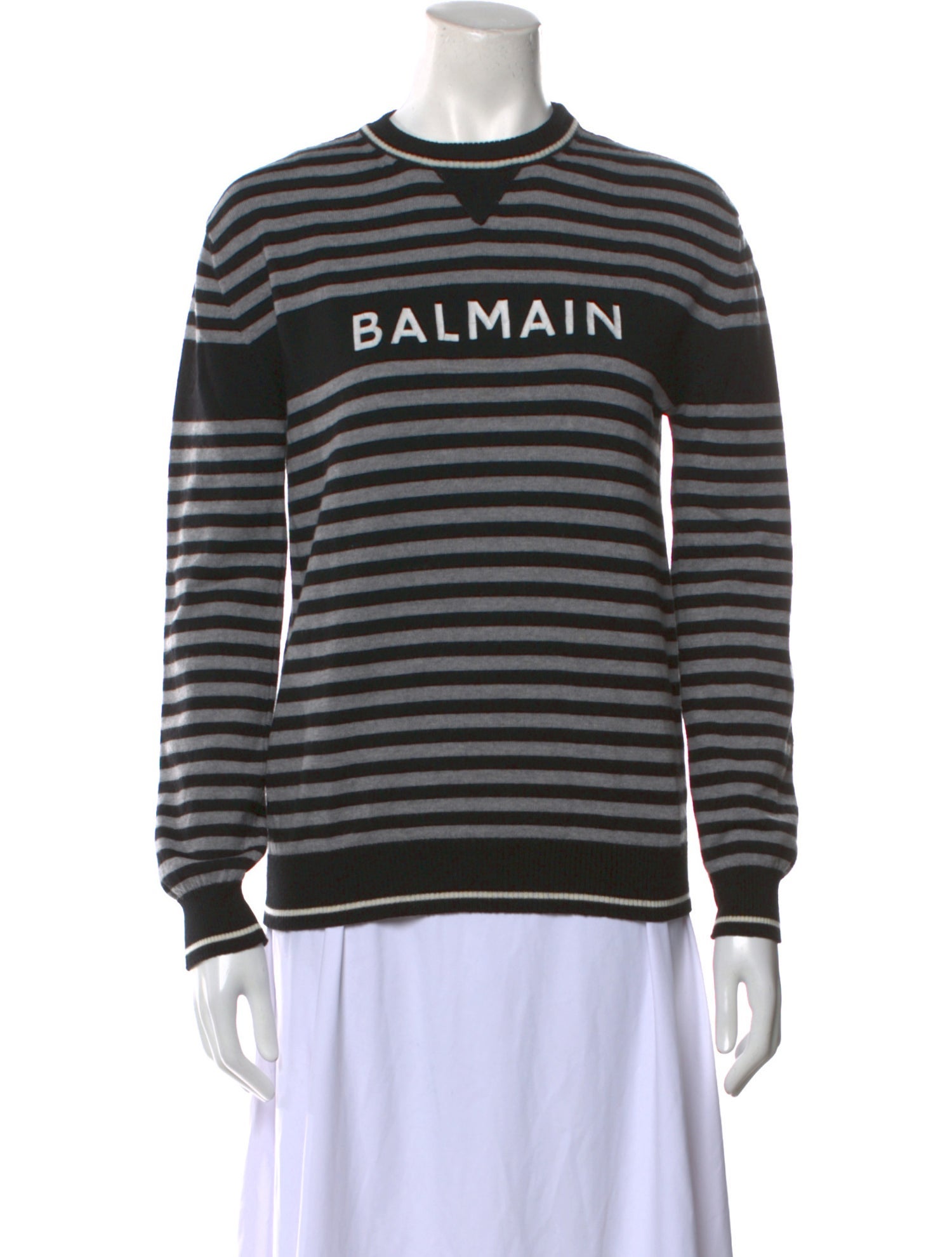 Balmain Balmain Boy's Logo Printed Sweater
