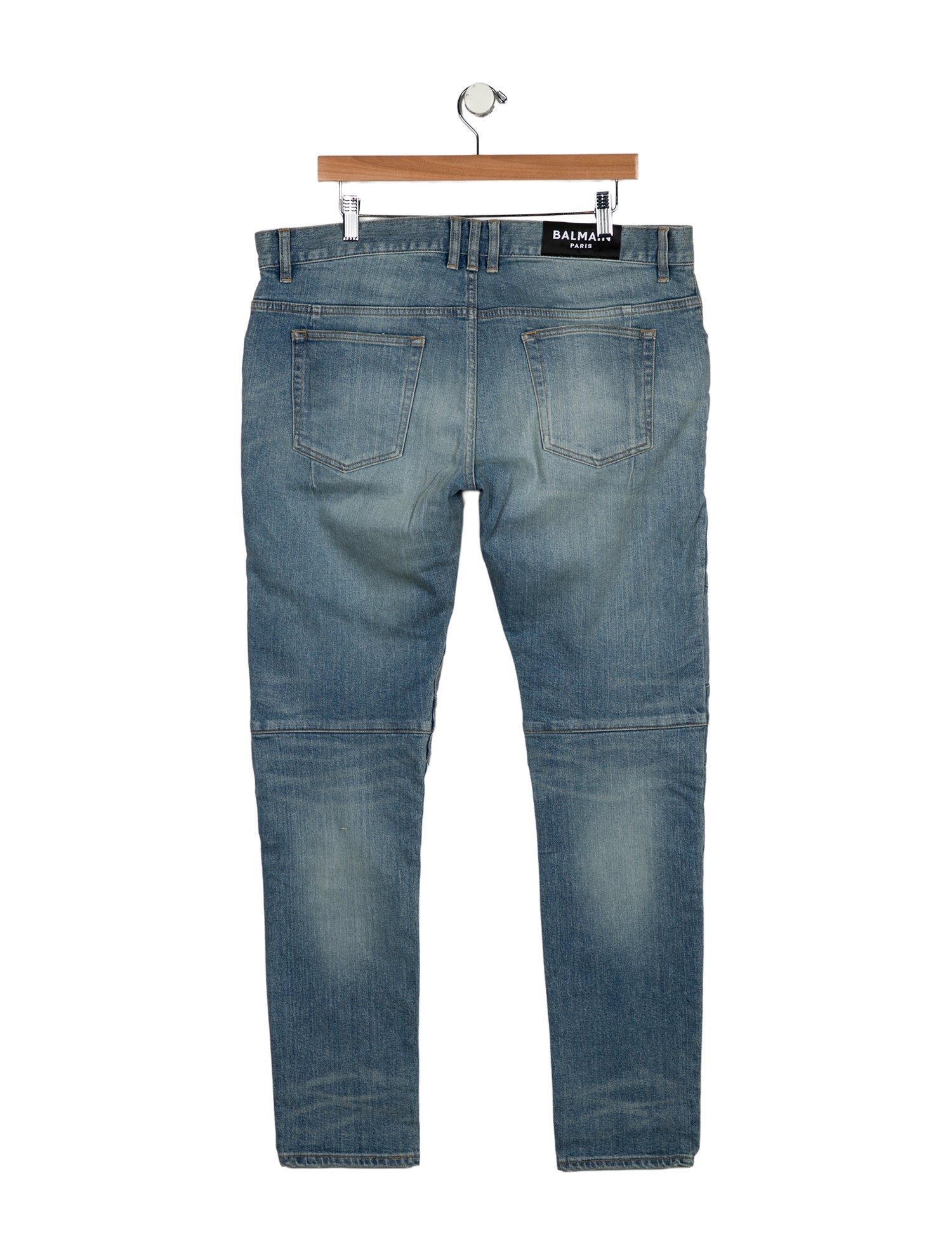 Balmain Moto Jeans