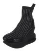 Balmain Crystal Embellishments Sock Boots
