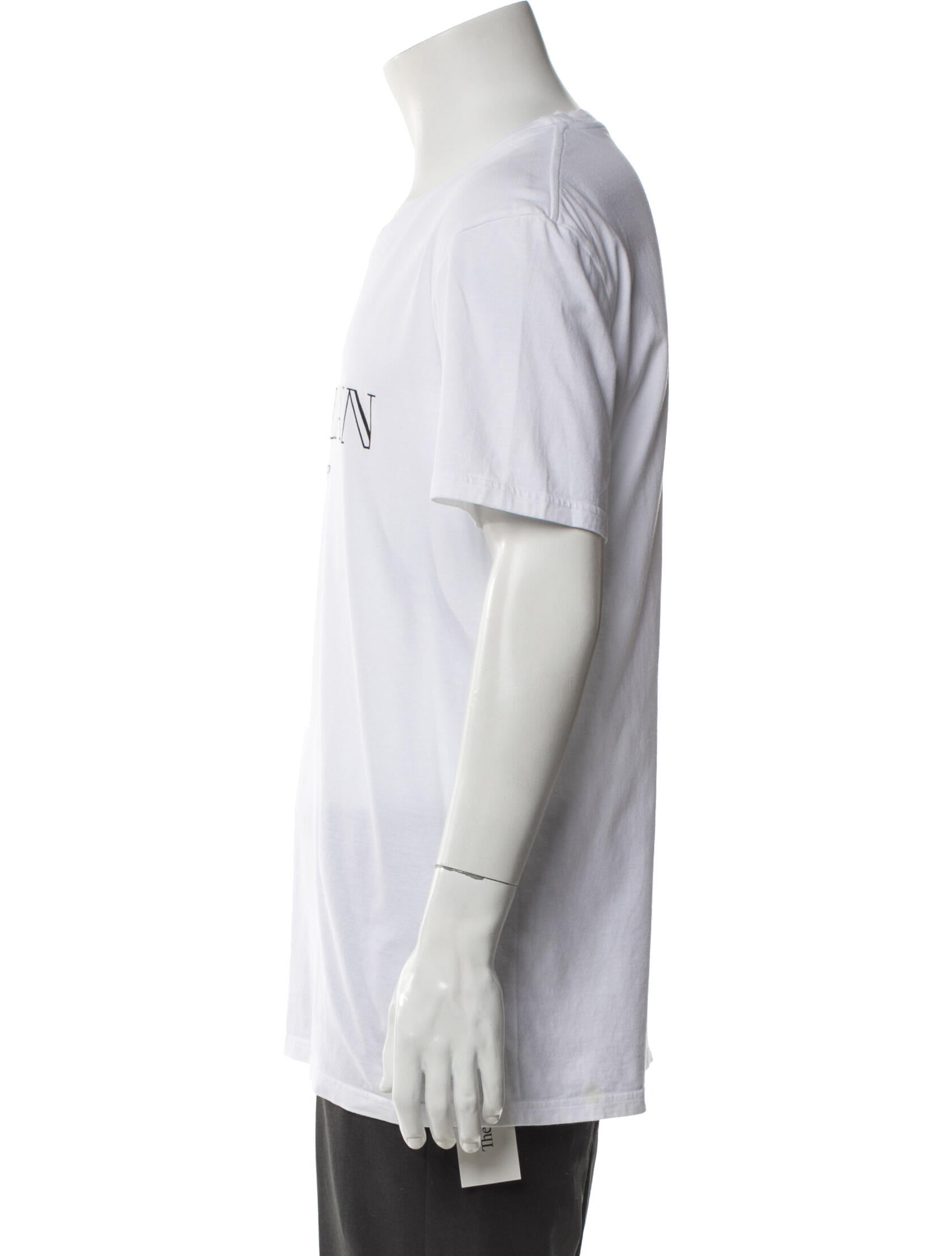 Balmain Graphic Print Crew Neck T-Shirt