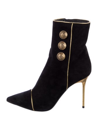 Balmain Suede Boots