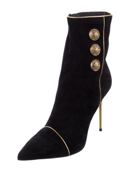Balmain Suede Boots