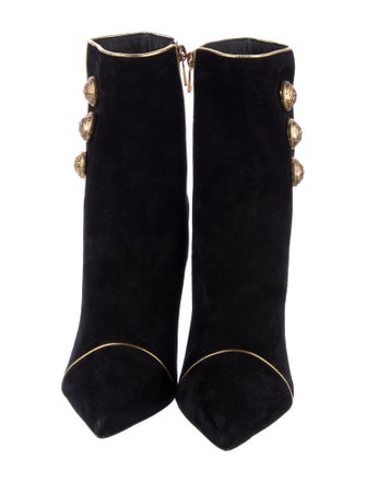 Balmain Suede Boots