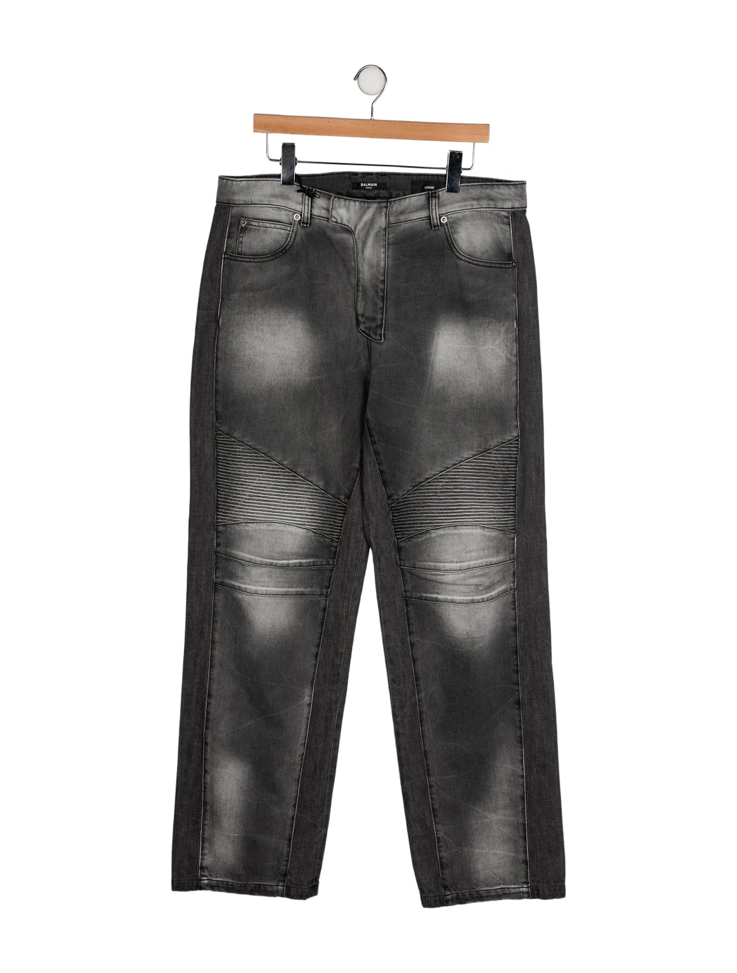 Balmain Straight-Leg Jeans w/ Tags