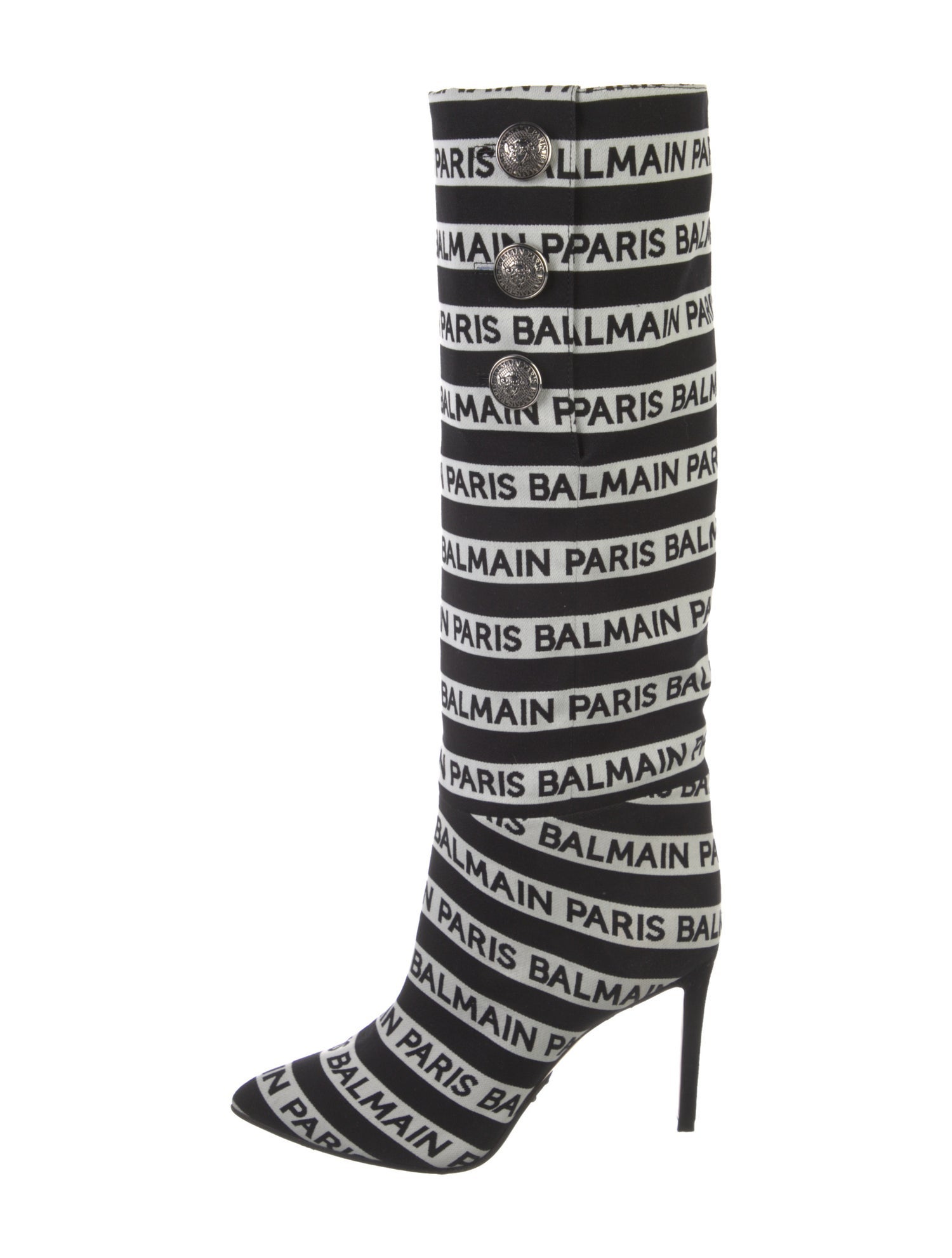 Balmain Printed Sock Boots