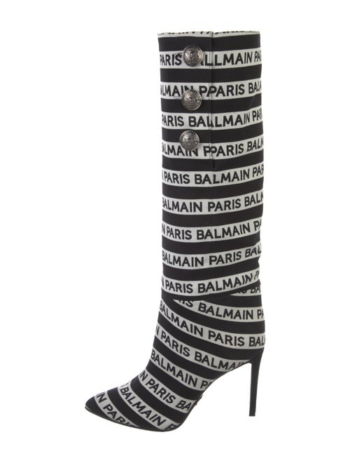 Balmain Printed Sock Boots