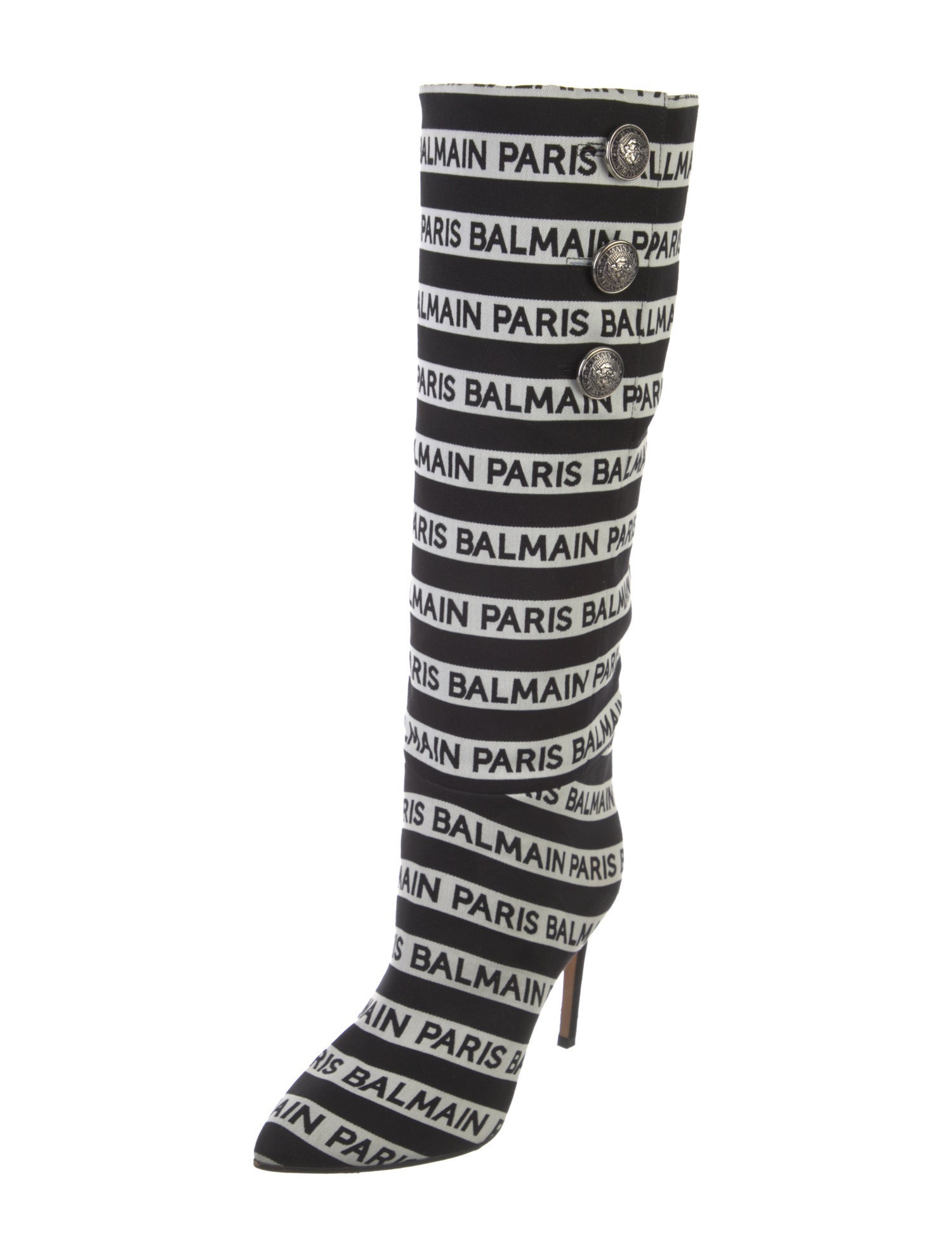 Balmain Printed Sock Boots