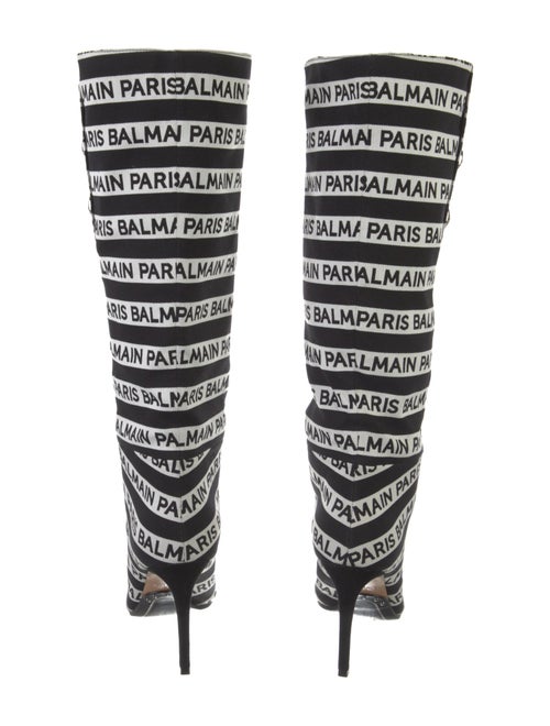 Balmain Printed Sock Boots
