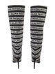 Balmain Printed Sock Boots