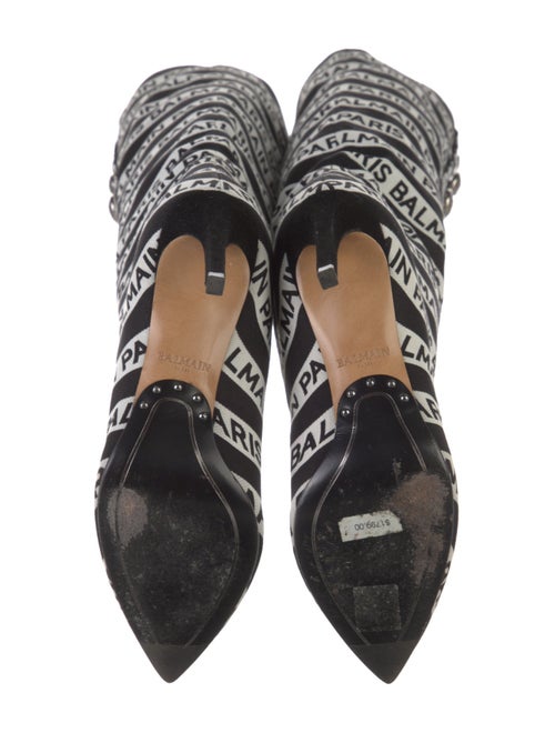 Balmain Printed Sock Boots