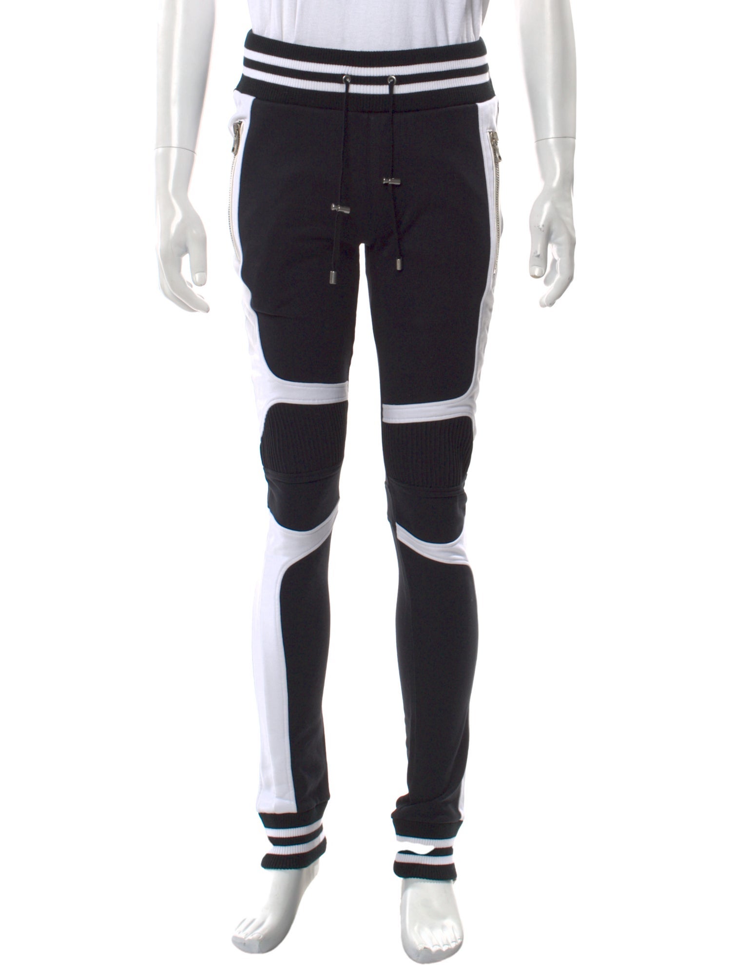 Balmain Colorblock Pattern Lounge Bottoms