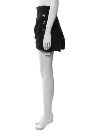 Balmain Tweed Mini Shorts