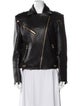 Balmain Leather Biker Jacket