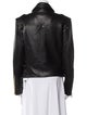 Balmain Leather Biker Jacket