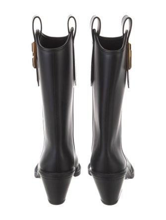 Balmain Rubber Rain Boots