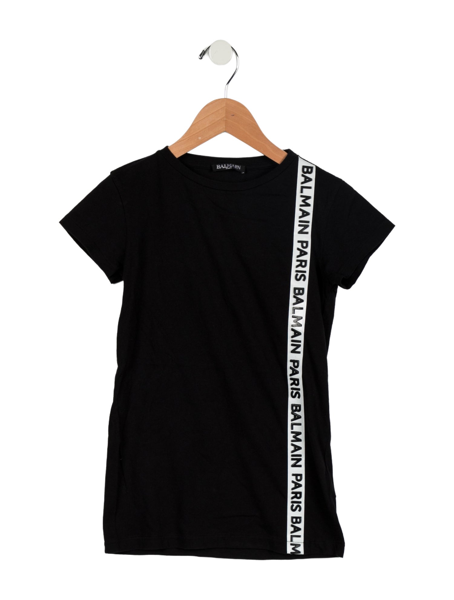 Balmain Toddlers' Logo Short Sleeve Top