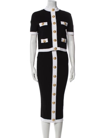 Balmain Skirt Set