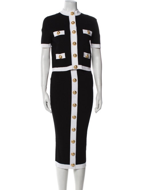 Balmain Skirt Set