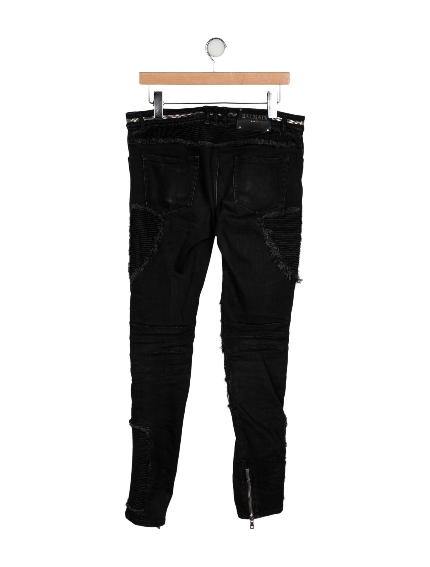 Balmain Moto Jeans