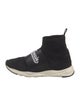 Balmain Embroidered Accent Sock Sneakers