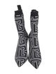 Balmain Printed Grosgrain Trim Sock Boots