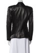 Balmain Leather Blazer