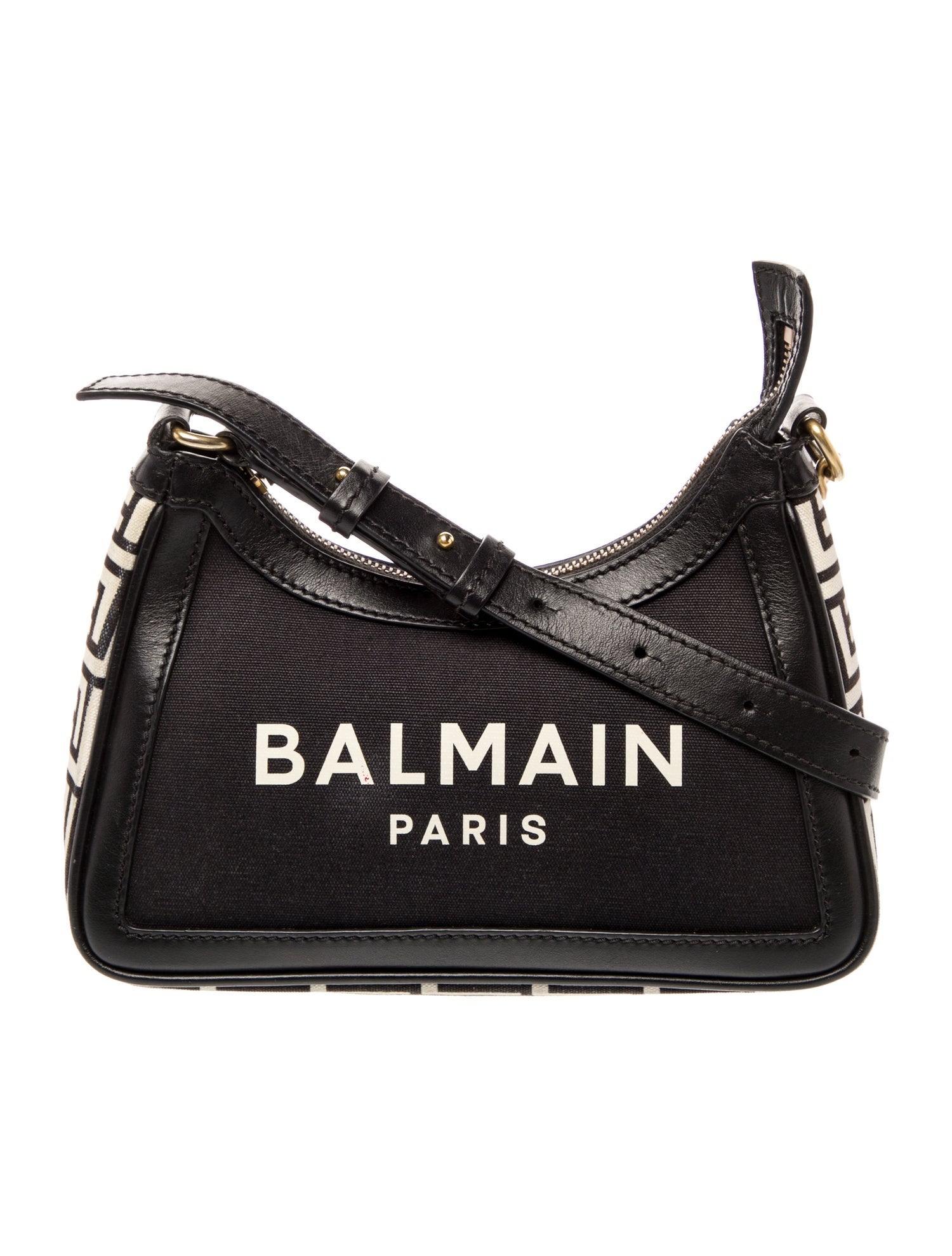 Balmain Canvas Shoulder Bag