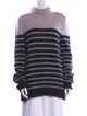 Balmain Striped Turtleneck Sweater