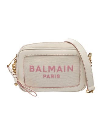 Balmain Canvas Crossbody Bag