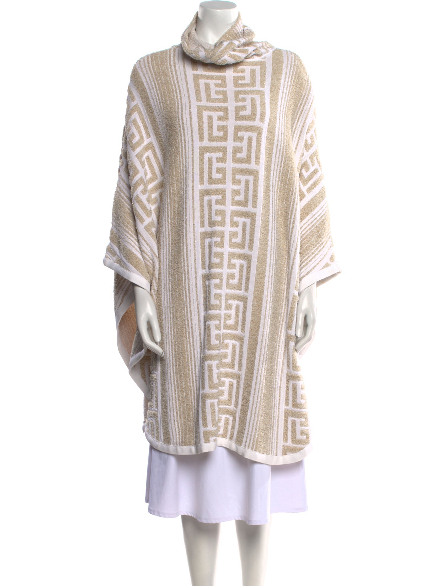 Balmain Printed Turtleneck Sweater