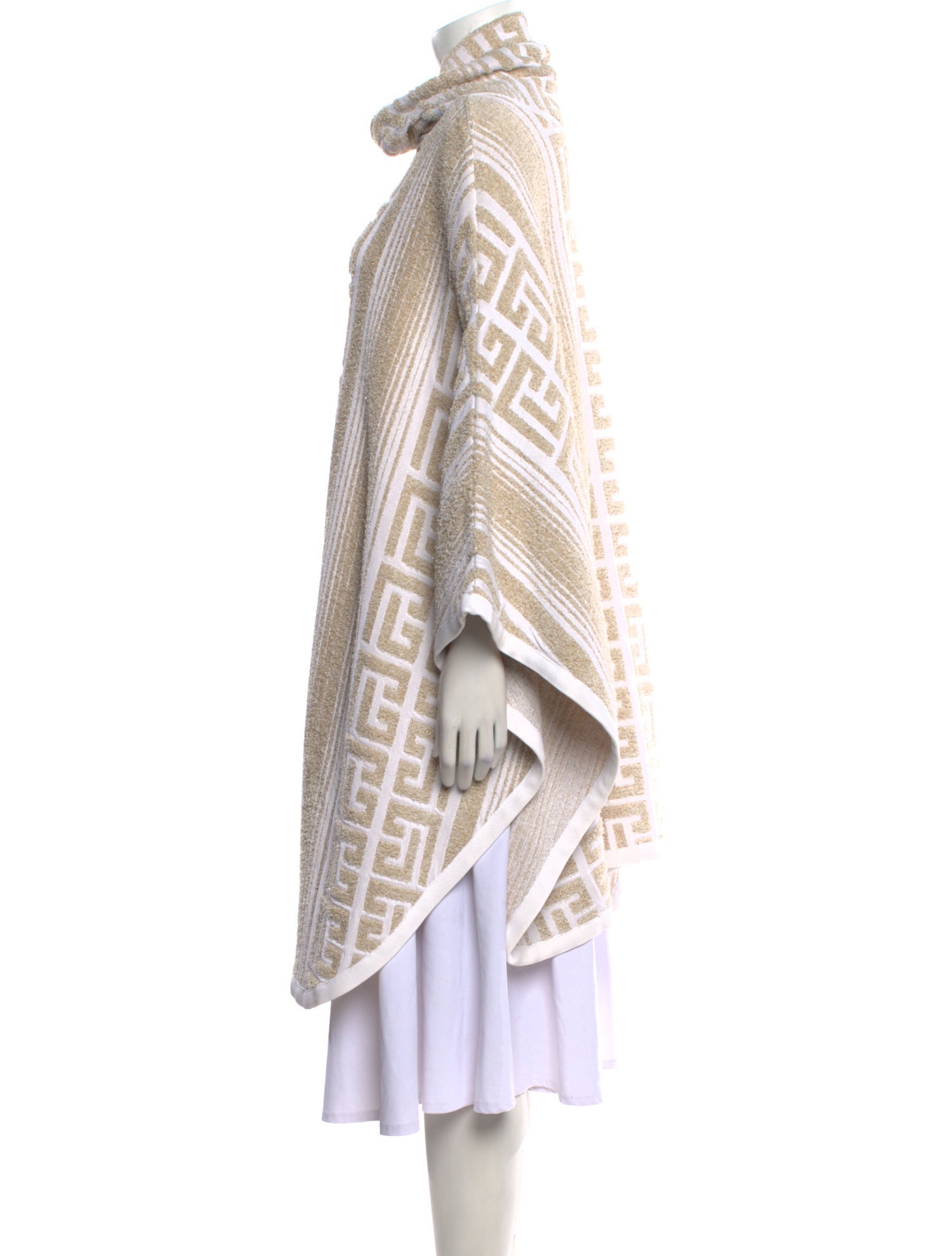 Balmain Printed Turtleneck Sweater