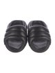 Balmain Quilted Pattern Rubber Slides