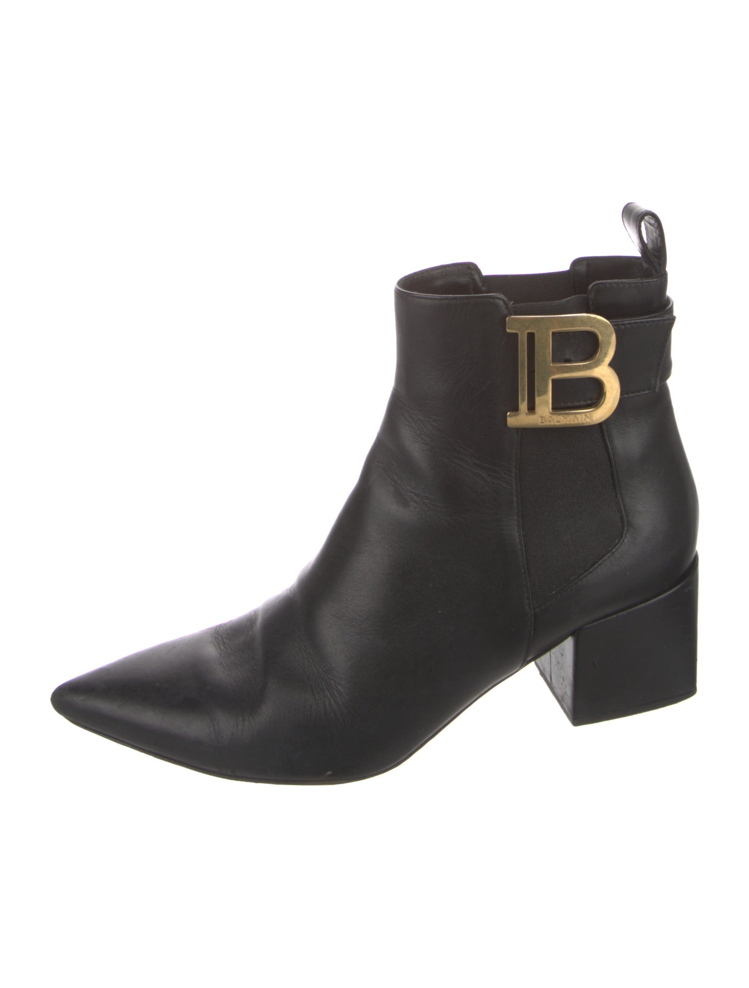 Balmain Leather Boots