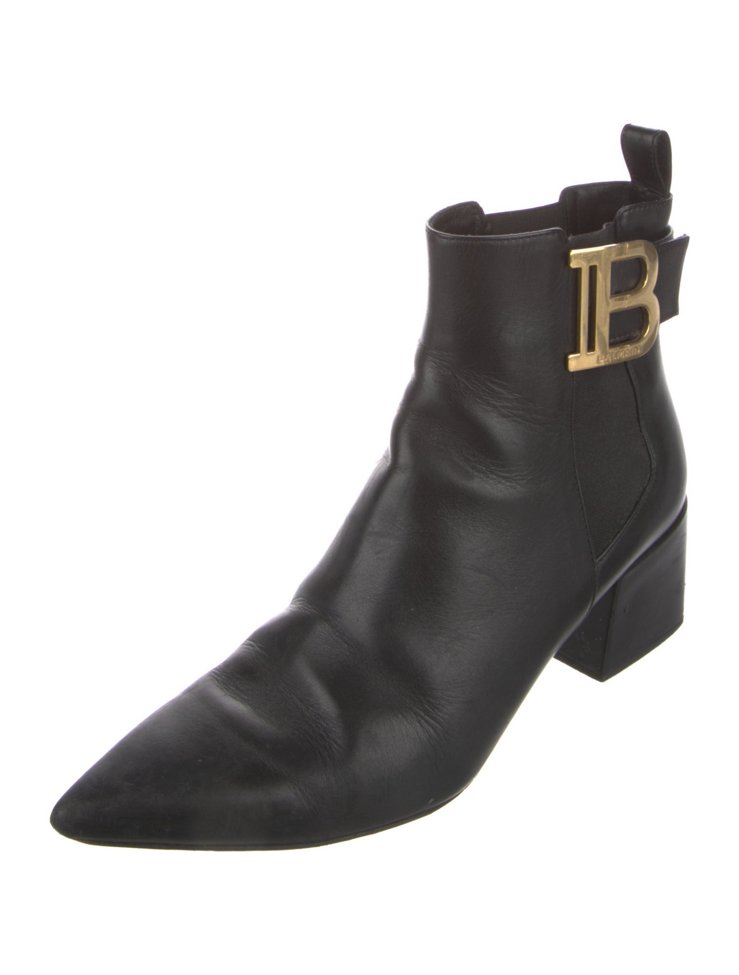 Balmain Leather Boots