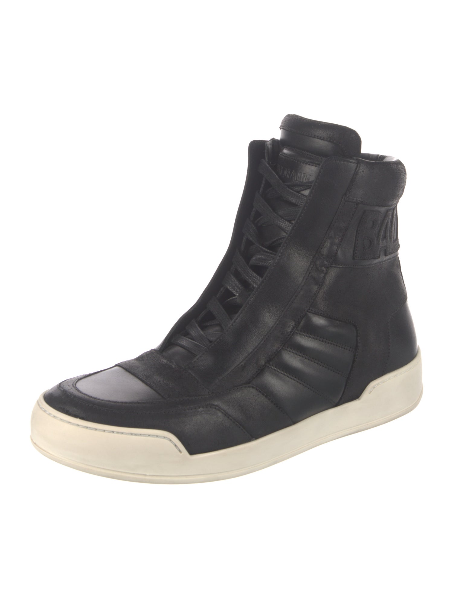 Balmain Leather Sneakers