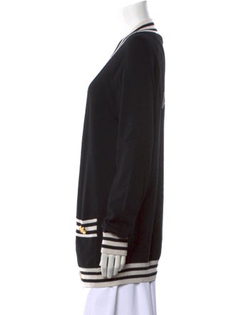 Balmain Wool Striped Sweater